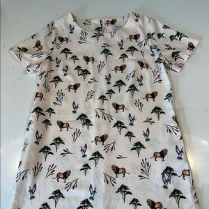 Vintage lion dress